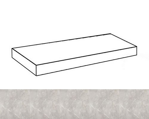 Ступени impero tiberio scalino angolare sx 33x45