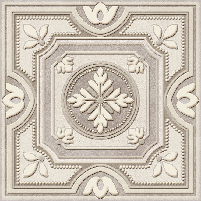 Керамическая плитка Декор Пьяцца 1 матовый 30,2x30,2