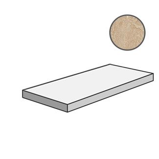 Ступени форс беж угловая левая 620070001019 33x120