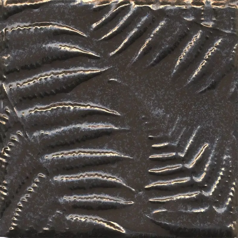 Керамическая плитка Декор kerama marazzi kmd2sfd002bn Агдаль 3 металл матовый структура 15x15