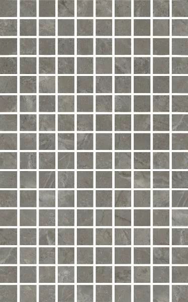 Керамическая плитка Декор kerama marazzi mm6434 Кантата мозаичный серый глянцевый 25x40