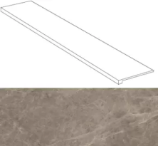 Ступени marvel gris supreme scalino lap. 150 33x150