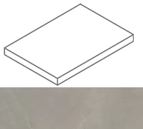 Ступени Континуум Айрон ступ. угл.лев 33x120