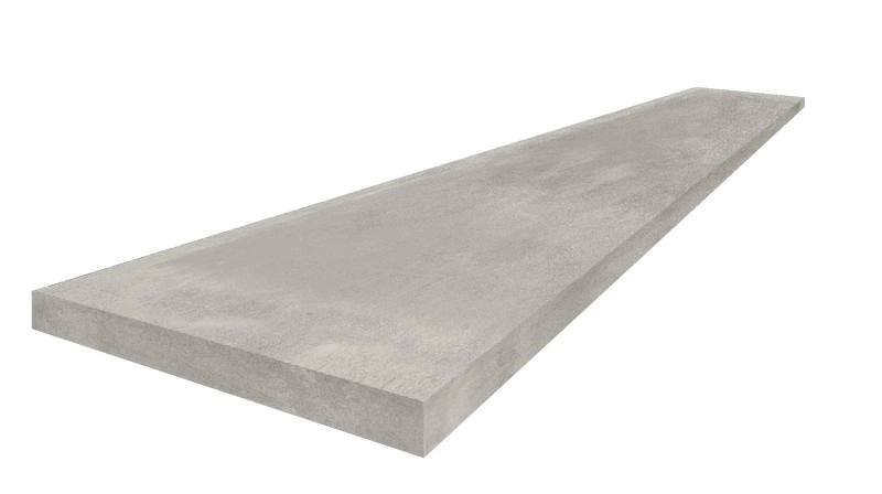 Ступени coliseumgres Экспо Грэй угловая левая 620070002298 серый 33x60