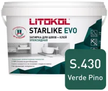 Затирка эпоксидная + клей Литокол STARLIKE EVO 5кг S.430 VERDE PINO