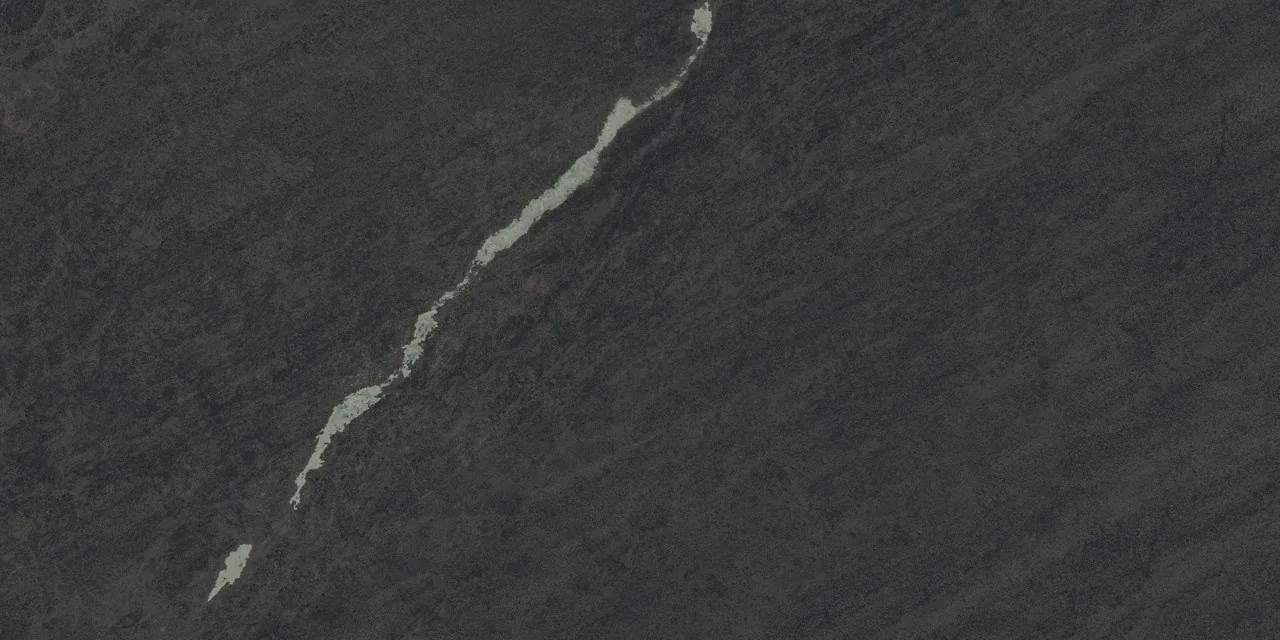 Керамогранит atlas concorde Форте Дей Марми Рок Венария Блэк грип 610010005834 черный 60x120