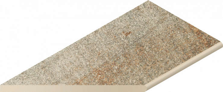 Керамогранит Бортик Нордика Роуп закругленный левый 620090001076 коричневый 30x60