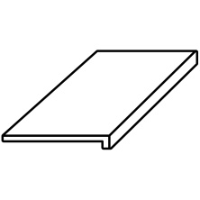 Ступени brave grey elemento l grip 15x60