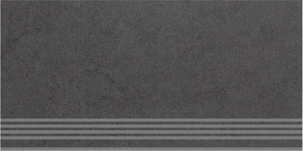 Ступени ступень фьорд черный обрезной 30x60