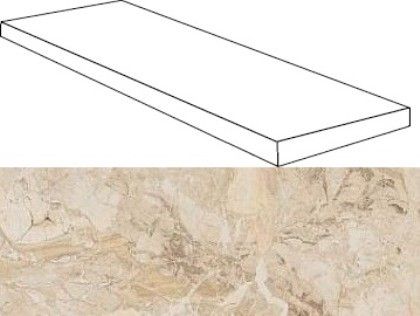 Ступени Привиледж Аворио Угловая Левая 33x120