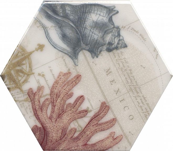 Керамическая плитка Декор Эль Салер hgd\a333\24020 20x23,1