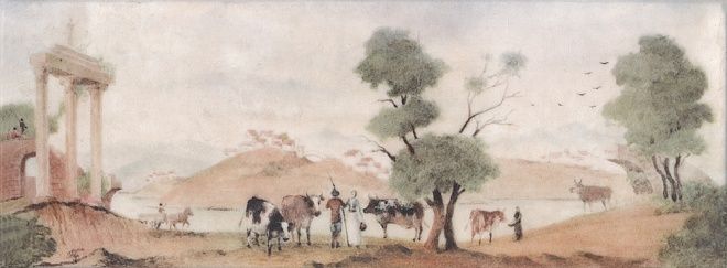 Керамическая плитка декор форио пастораль ad\a229\15067 15x40