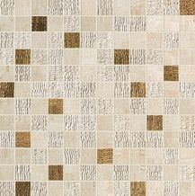 Atlas Concorde Sunrock Jerusalem Ivory Mosaico Gold бежевый 