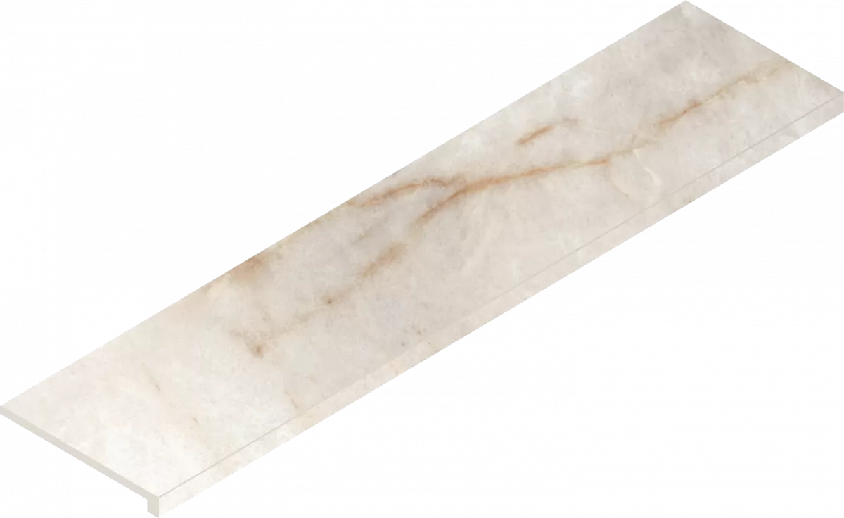 Ступени Италон Стелларис Кристал Пьюр фронтальная 620070002594 бежевый 33x120