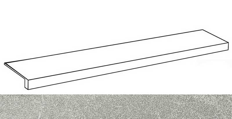 Ступени planet grey gradino 30x120