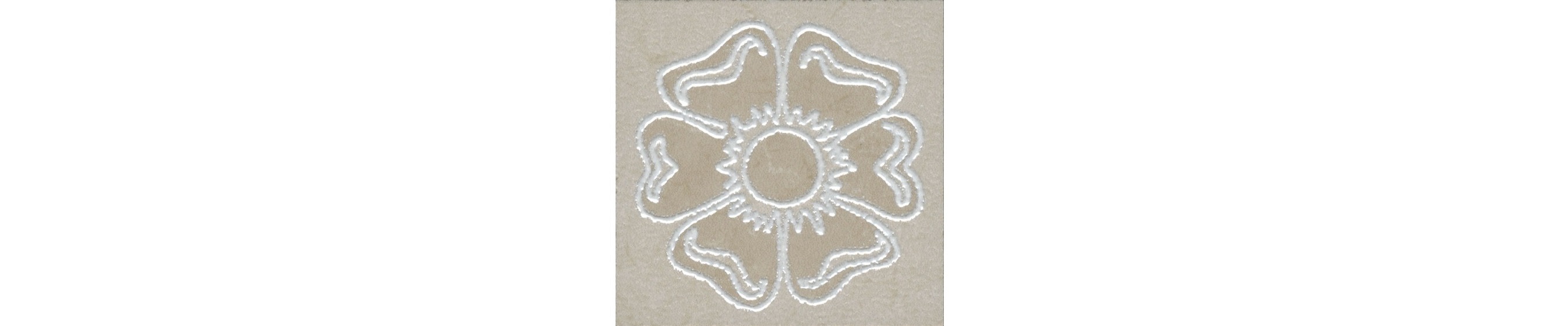 Керамогранит Декор Монсанту бежевый светлый 7,2x7,2