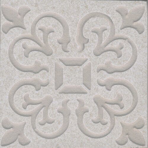 Керамогранит Вставка Про Матрикс белый 9,5x9,5