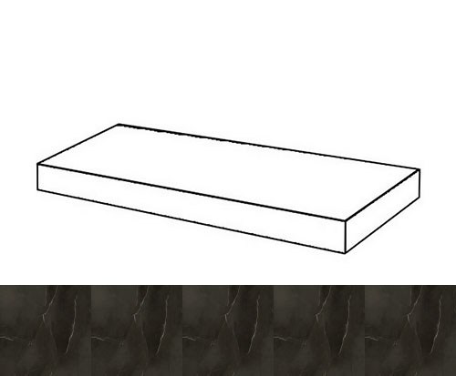 Ступени impero tito scalino angolare dx 33x45