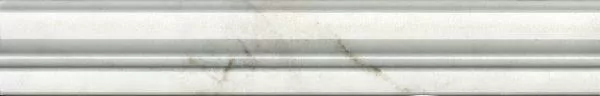 Керамическая плитка Бордюр kerama marazzi blc031r Багет Серенада белый глянцевый обрезной 5x30