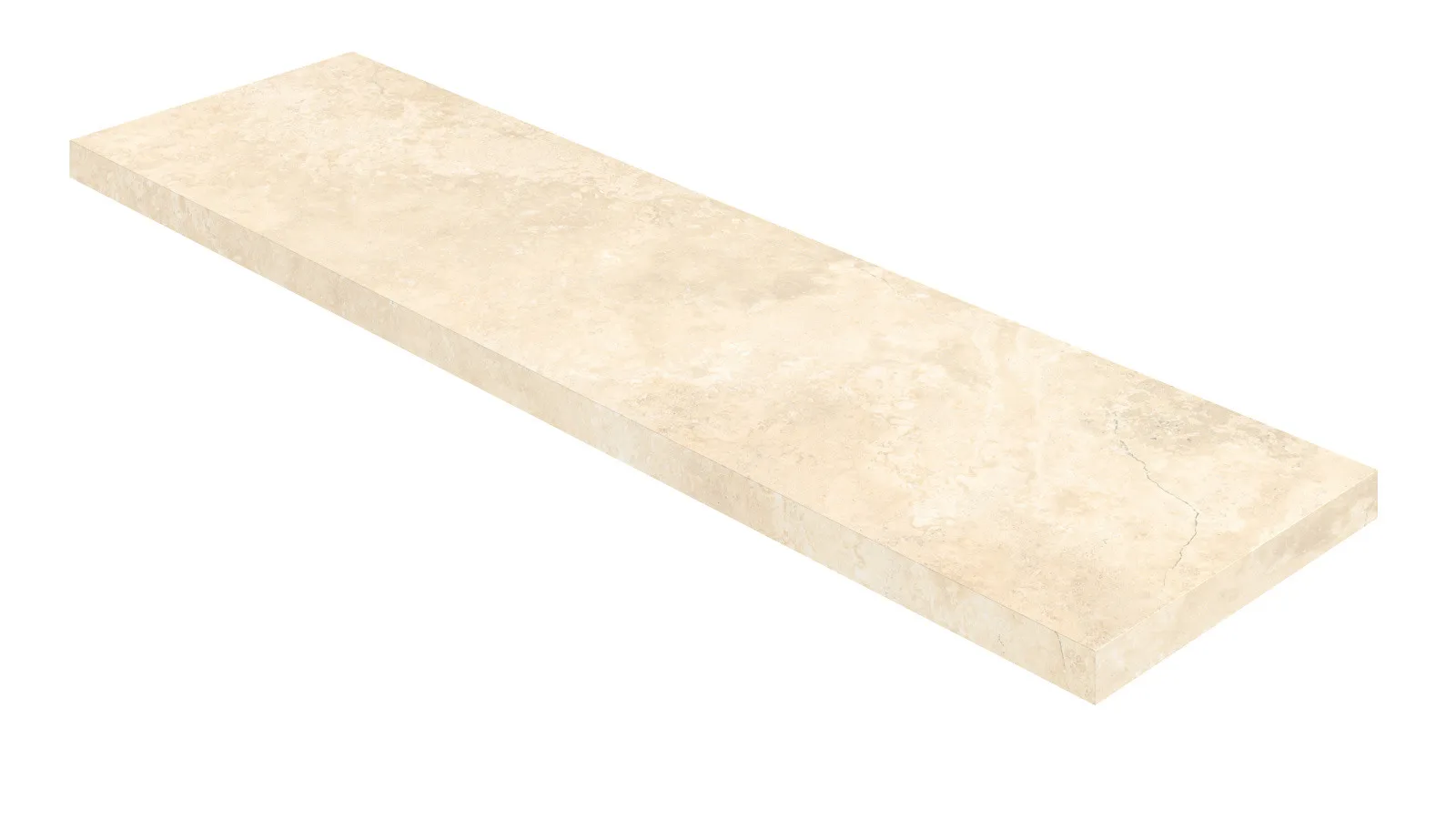 Ступени coliseumgres Аурелия Уайт угловая правая 620070002851 бежевый 33x120