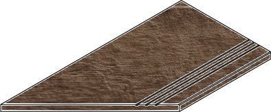 Керамогранит ПЭППЕР БОРТИК 30x60 ГРИП ЛЕВ 30x60