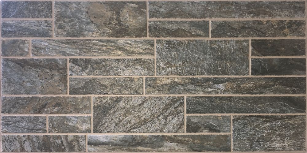 Керамогранит pave style grey brown 30x60