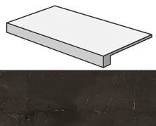 Ступени marvel absolute brown  scalino 33x60