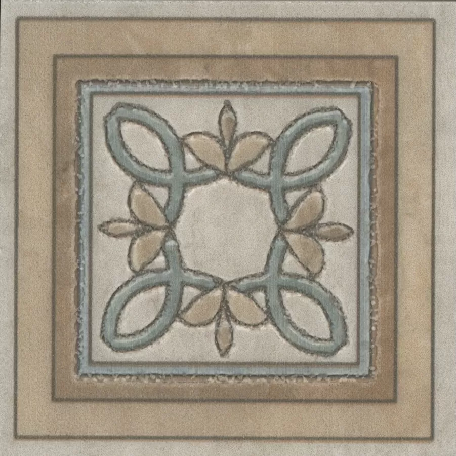 Керамическая плитка Декор kerama marazzi dc\a36\sg606220rl Эвора глянцевый 9.6x9.6