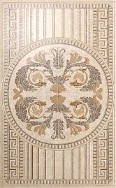 Керамическая плитка Декор Феличе вензель 25x40