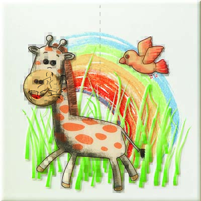 Керамическая плитка pastel safari 2 декор 20x20