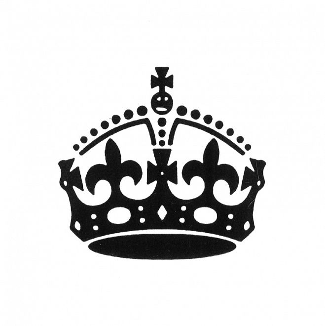 Керамическая плитка Декор Итон Корона 9,9x9,9