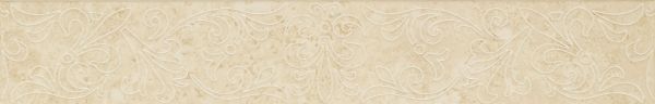 Керамогранит Марке Белый Бордюр Антэа 7,2x45