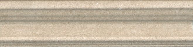 Керамическая плитка Бордюр Багет Золотой пляж темный беж 5x20