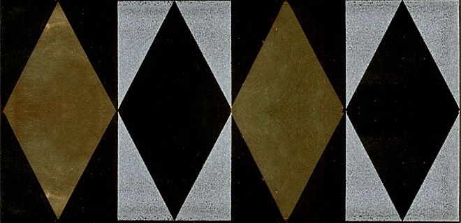 Керамическая плитка Декор Граньяно золото 7,4x15