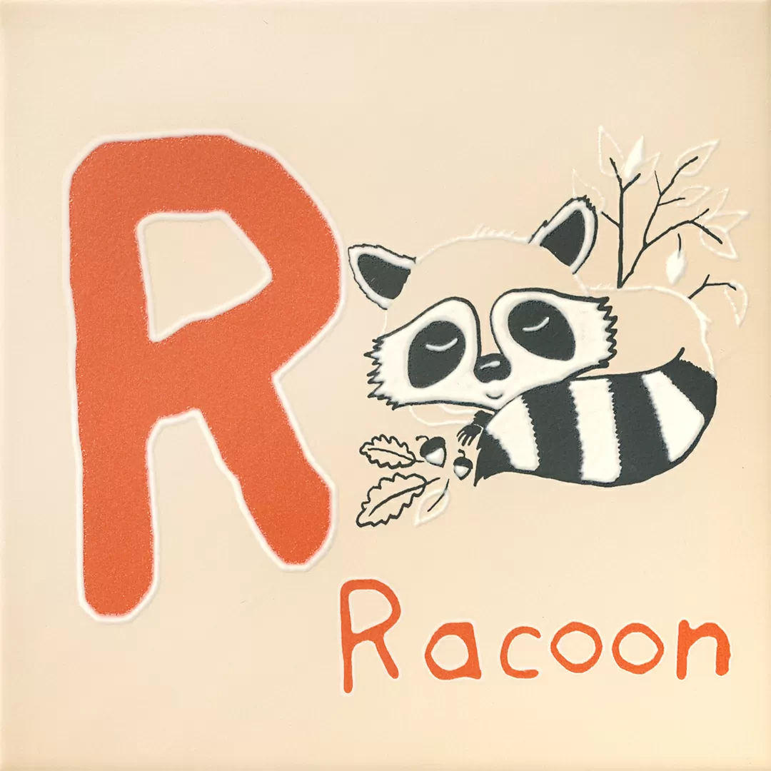 Керамическая плитка Декор kerama marazzi os\a234\5011 Зоопарк r матовый 20x20