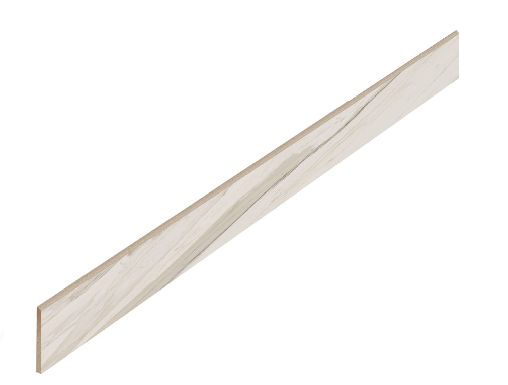 Керамогранит Портофино Белый Плинтус 7,2x45