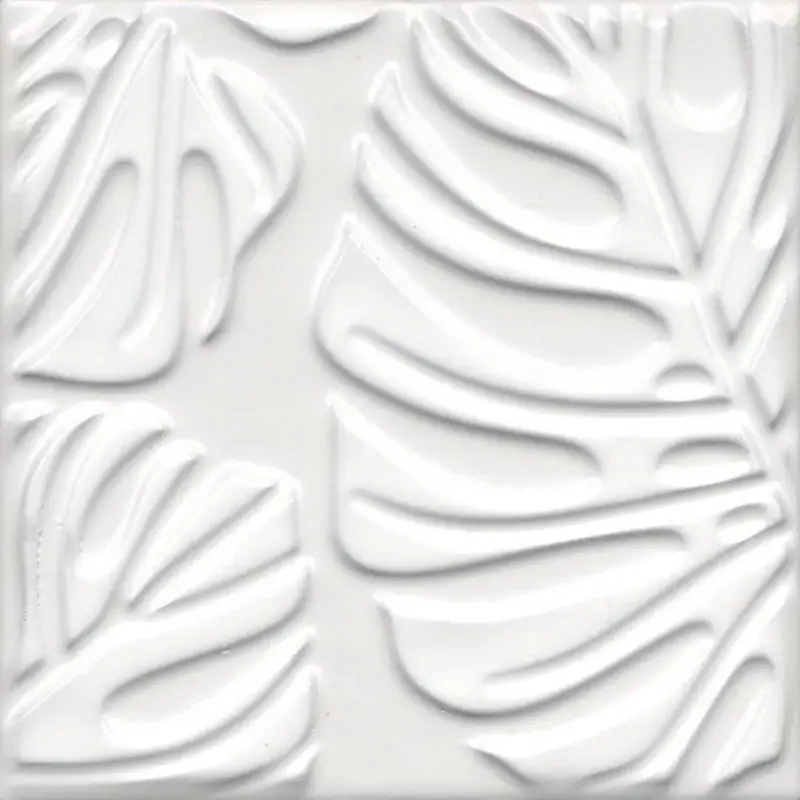 Керамическая плитка Декор kerama marazzi kmd2sfc001bn Агдаль 2 белый матовый структура 15x15