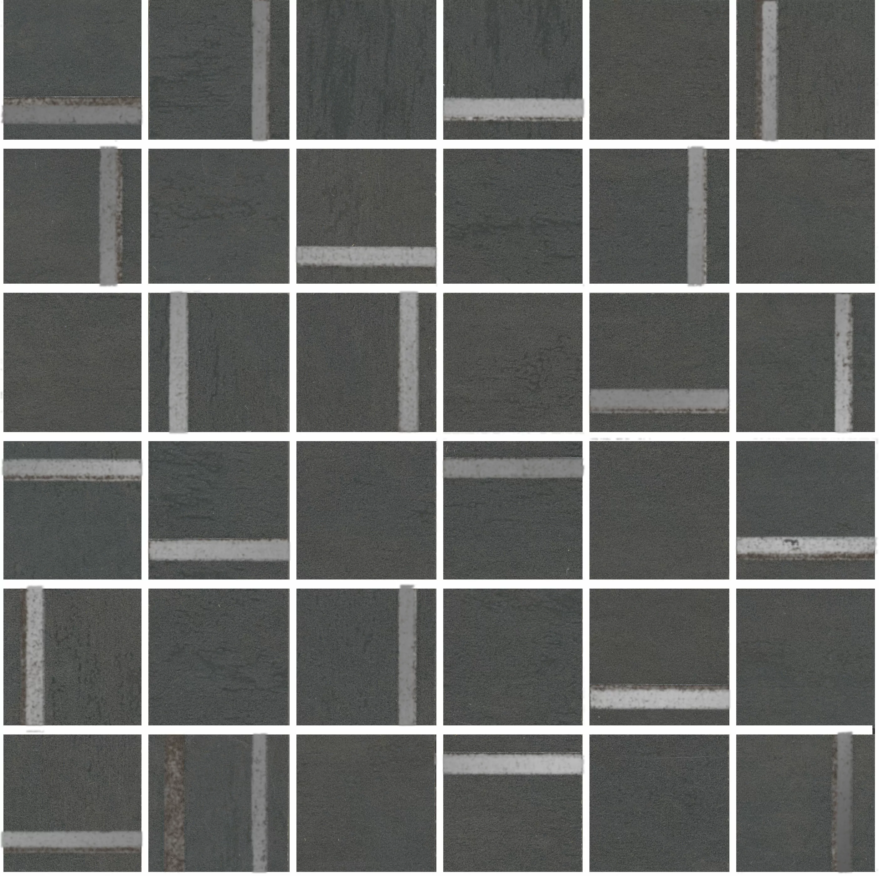 Керамическая плитка Декор kerama marazzi sg640520\mm Гварди 2 мозаичный антрацит матовый обрезной 30x30