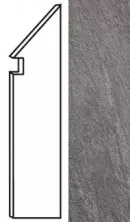 Керамогранит Брейв/ brave grey battiscopa sag. dx 7,2x30