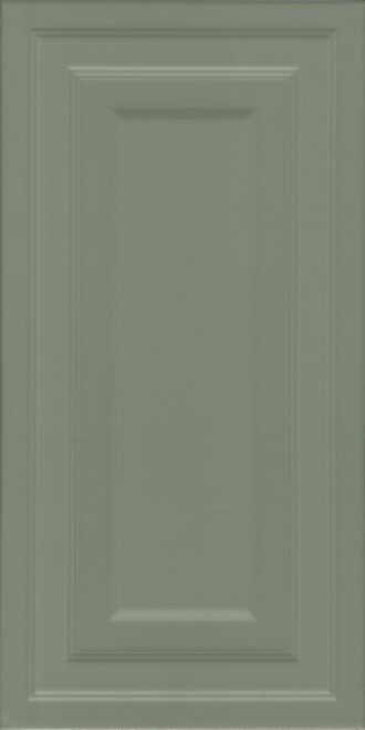 Керамическая плитка Магнолия панель зеленый обрезной 30x60