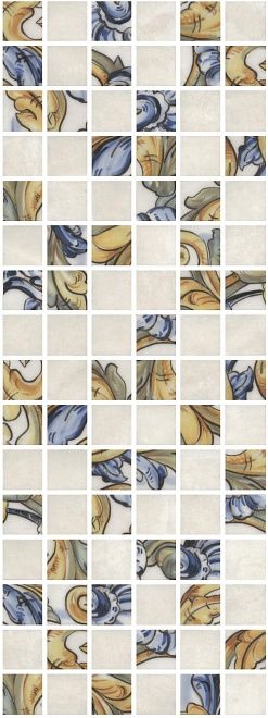 Керамическая плитка Декор Площадь Испании мозаичный mm15129a 15x40