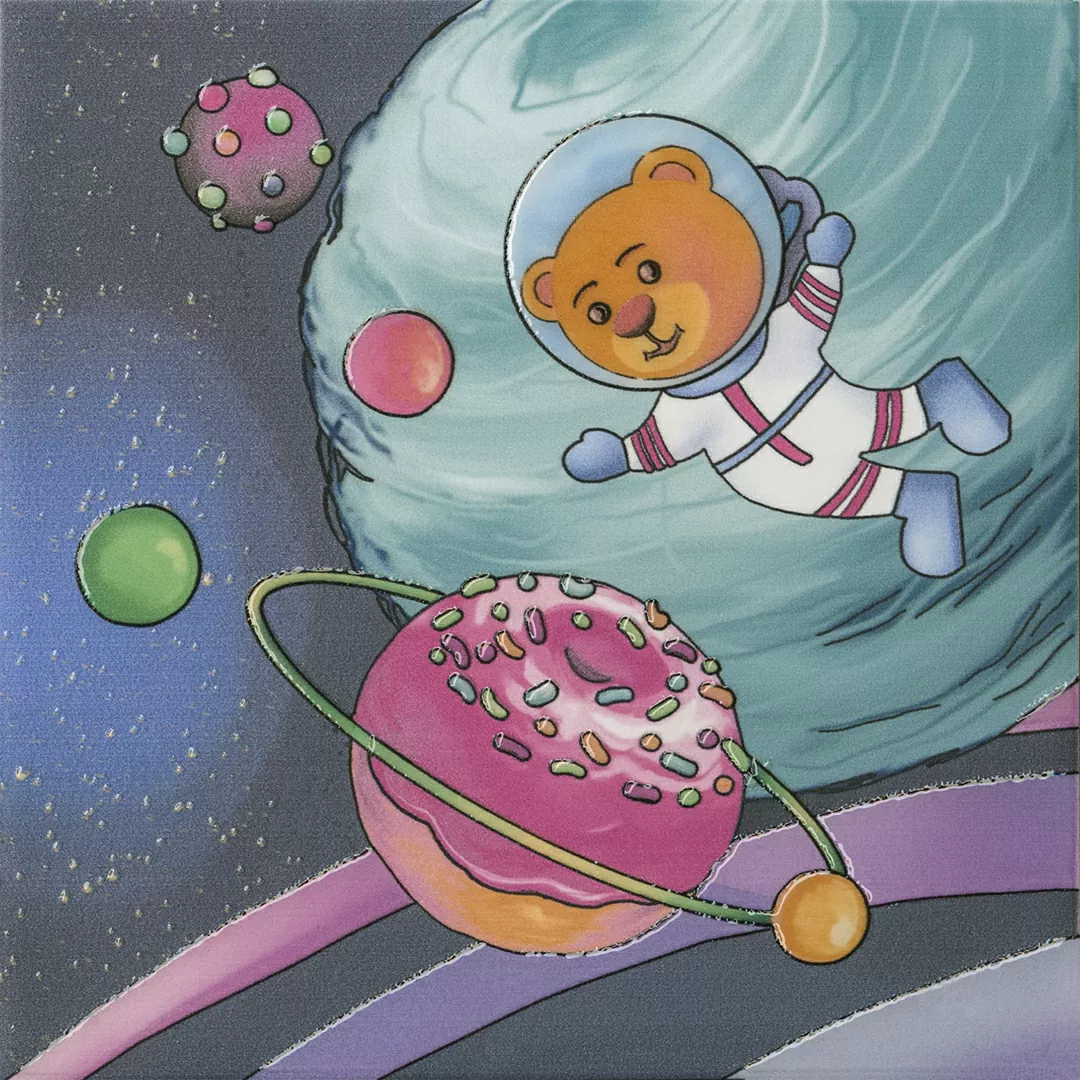 Керамическая плитка Декор kerama marazzi vt\a381\5009 Космос 3 20x20