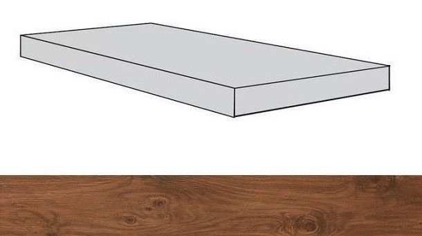 Ступени фрейм оак ступень угловая левая 33x120