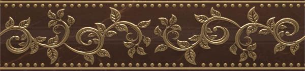 Керамическая плитка flexion marron 6,7x24,9