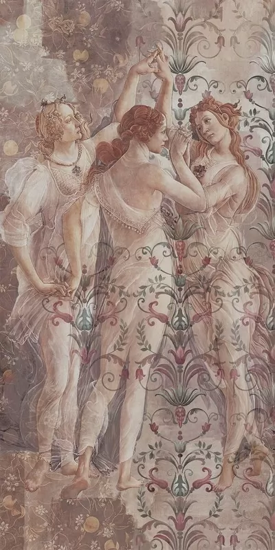 Керамическая плитка Декор kerama marazzi vt\a549\sg591820r Ковер Боттичелли матовый обрезной 119.5x238.5