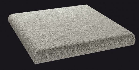 Ступени Кортина Серый Ступ.30 Угл.Луна 32,5x32,5