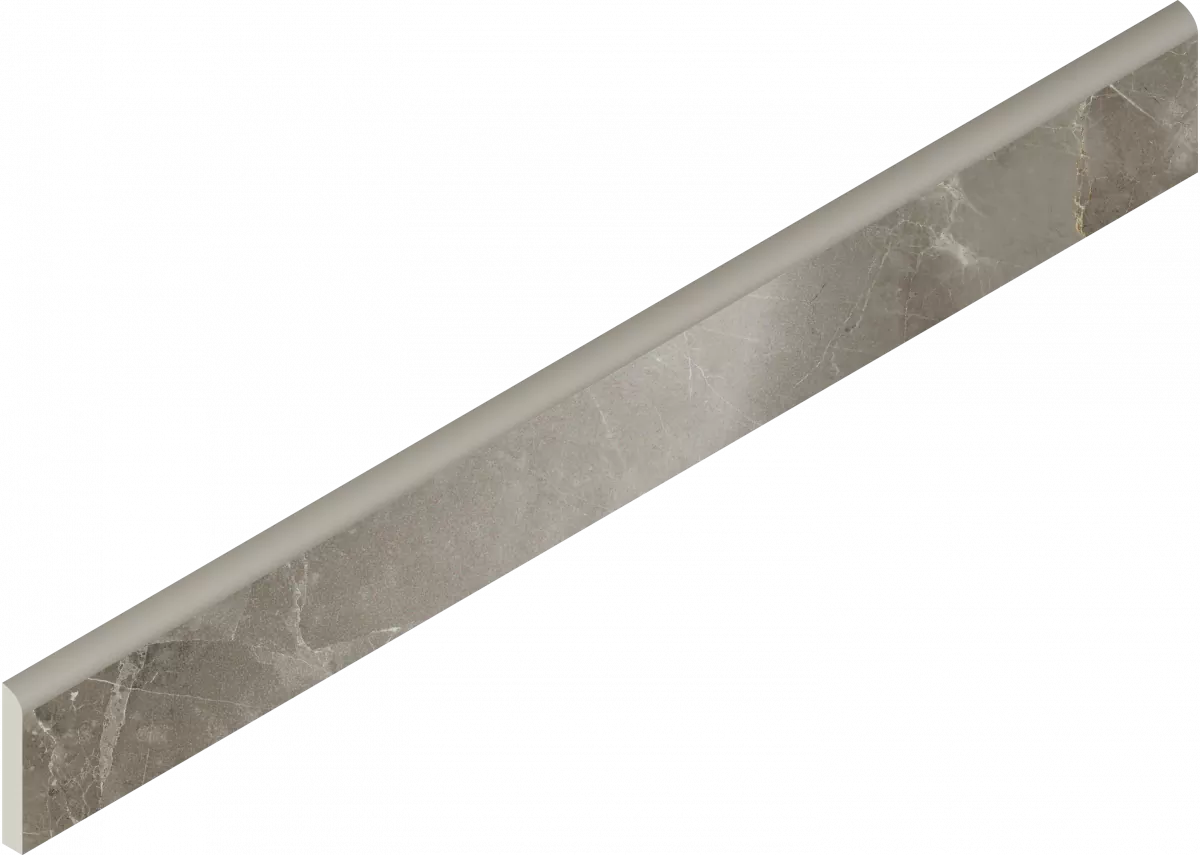 Плинтус Италон Стелларис Тусканиа Грэй шлифованный 610130007461 серый 7.2x60