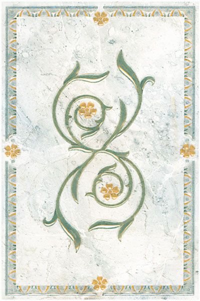 Керамическая плитка Декор Травы d186\827 20x30