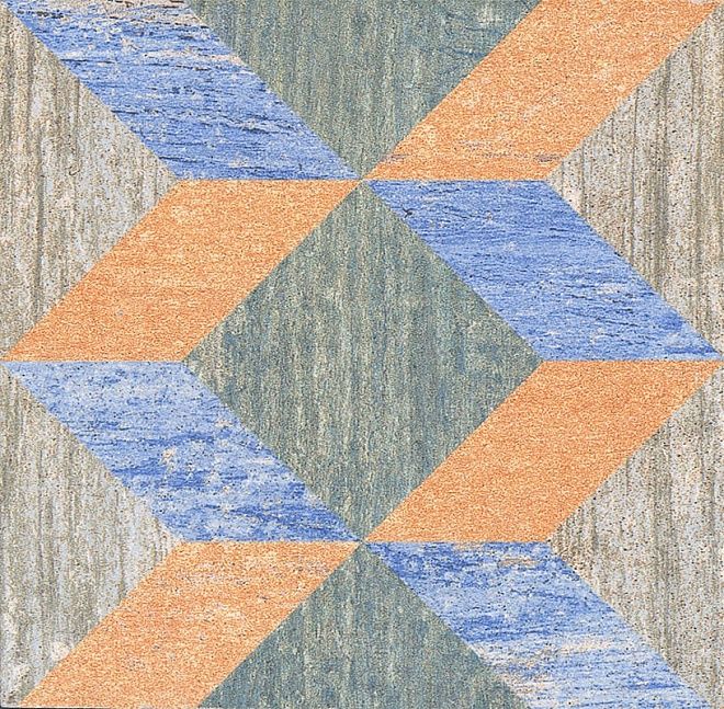 Керамогранит Вставка Колор Вуд микс ad\a393\tu6001 13x13