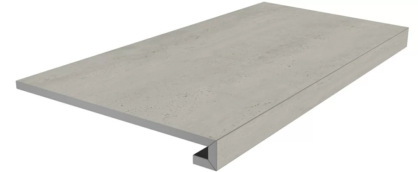 Ступени kerama marazzi sg850990r\gcf клееная Сан-Марко серый светлый матовый 33x80